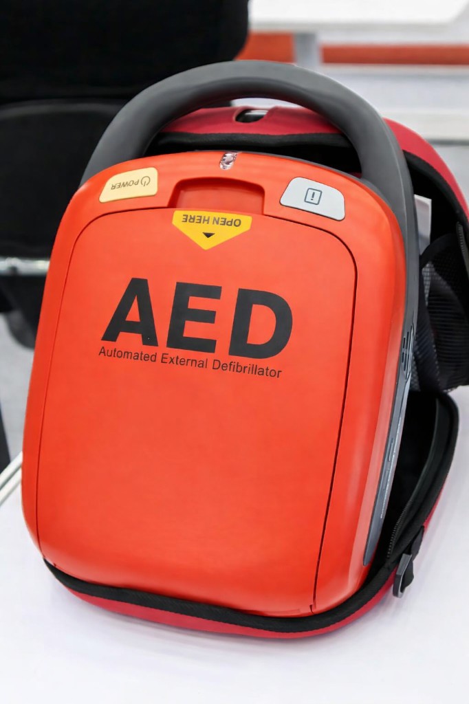 LifeSaver X3 automated external defibrillator (AED) device
