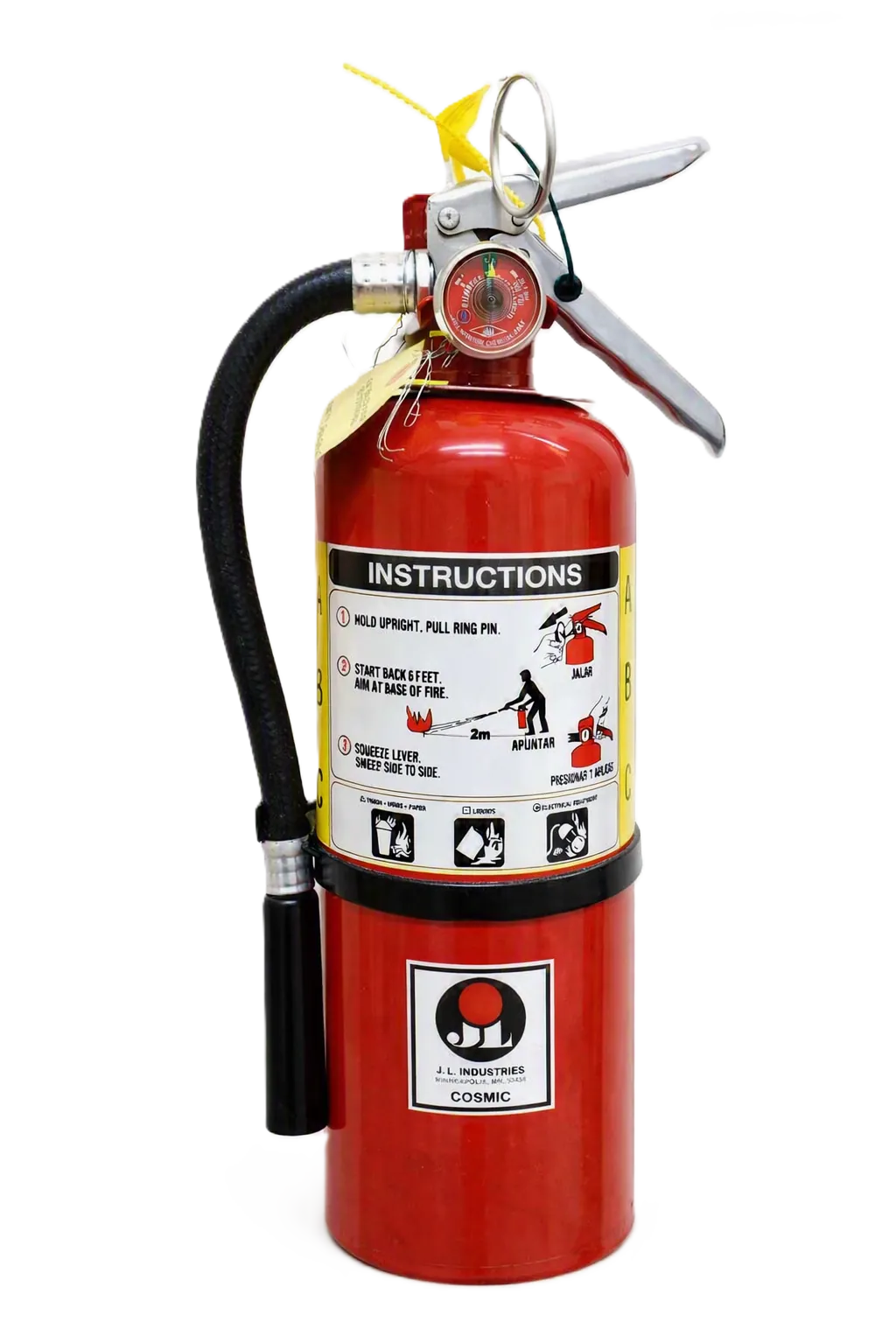 10 lb ABC fire extinguisher