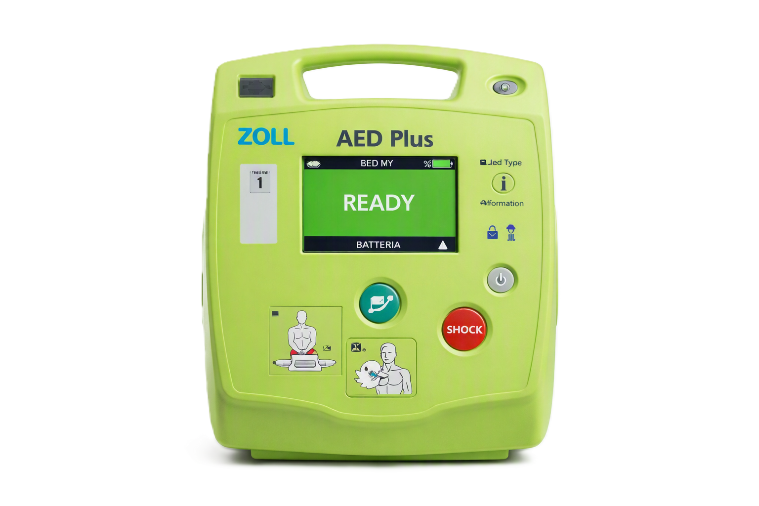 Zoll AED Plus automated external defibrillator