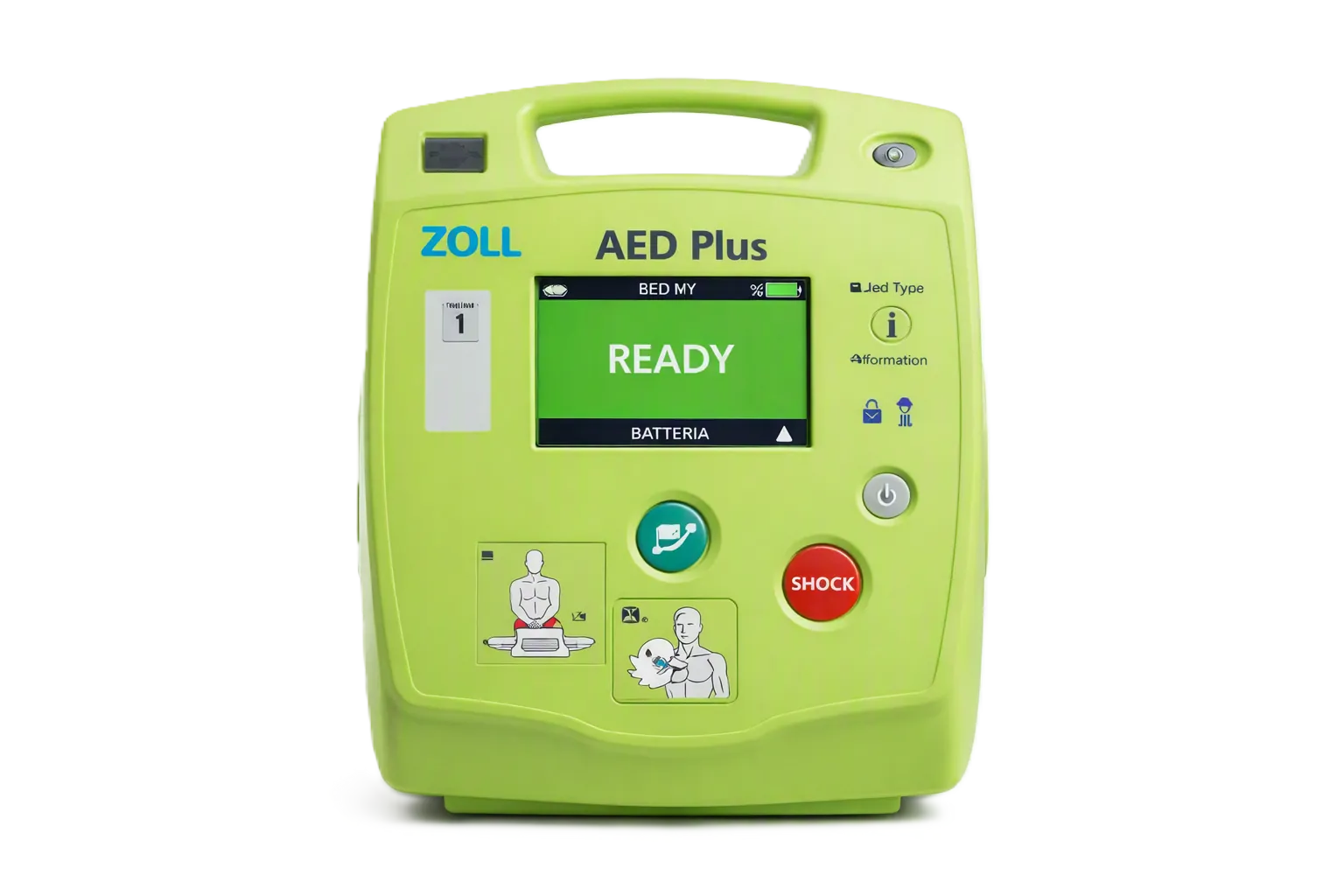 Zoll AED Plus automated external defibrillator