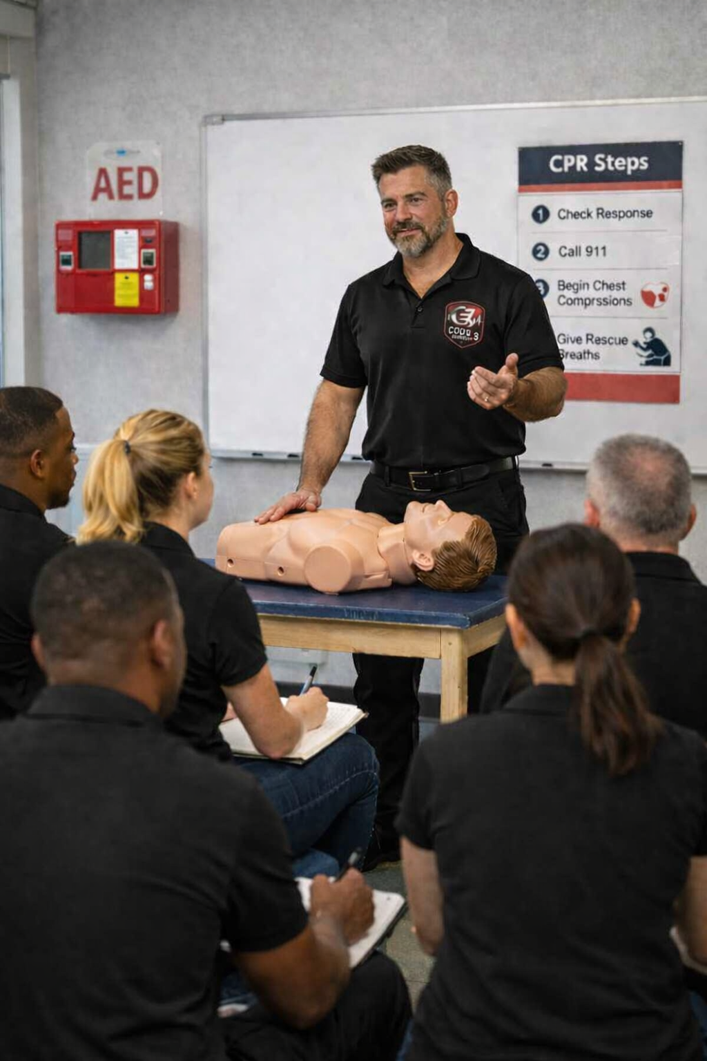 Code3 First Aid On-Site Corporate Training