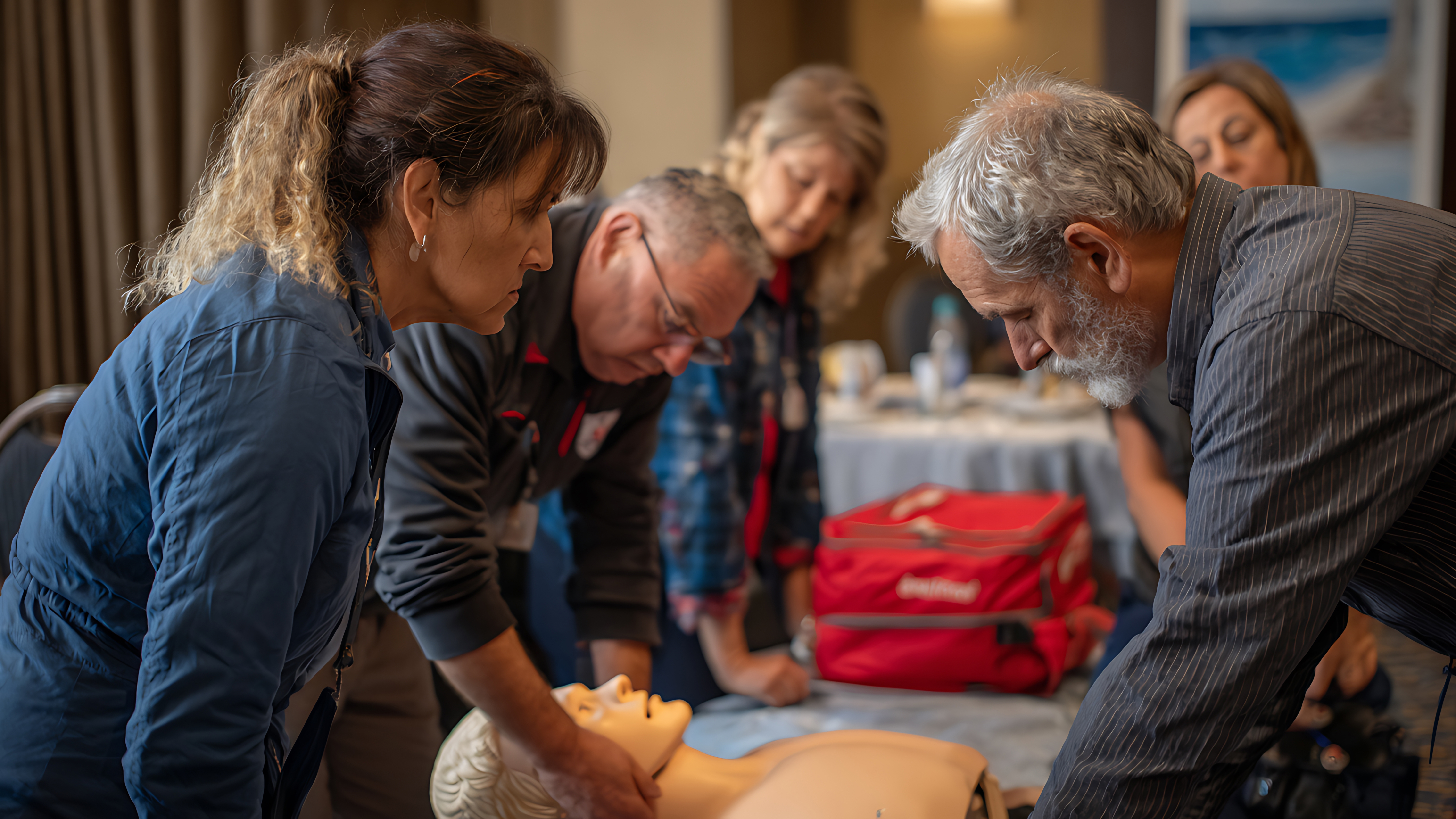 High-fidelity CPR training mannequin
